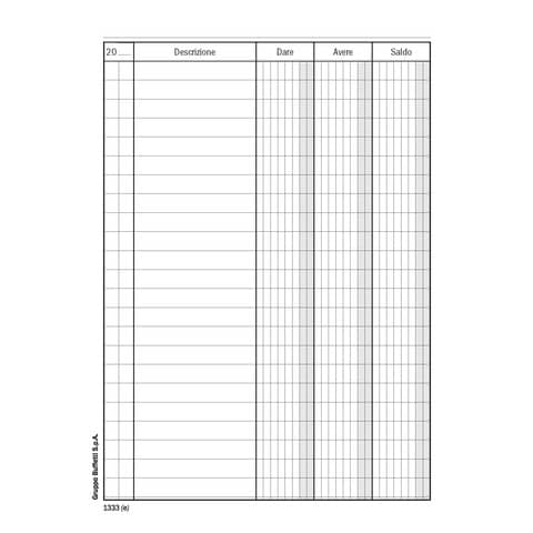 Registro corrispettivi registratori di cassa data ufficio - 46 fogli  31x24,5 cm DU138610000 a soli 3.7 € su