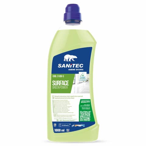 Detergente ecologico per pavimenti Sanitec Green Power 5 kg 3105 a soli  18.7 € su