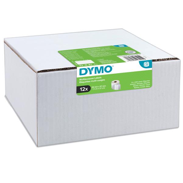 Rotoli da 220 etichette Dymo LabelWriter Spediz./Badge 101x54 mm bianco  value pack da 12 rotoli - S0722420 a soli 229.21 € su