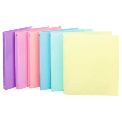 Raccoglitore Esselte Prestige 4 Anelli - Formato 22x30 Cm, Blu, Capienza 200 Fogli, Rivestimento In PVC - Foto 2