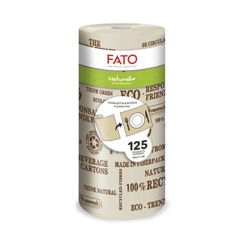 Tovaglia a rotolo Excellence 7x1,2 mt - carta kraft damascata Bulkysoft  verde 18500.E20 a soli 5.45 € su