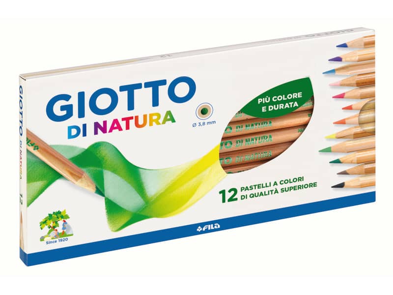 Matita Mega Giotto 8 colori - Punto Ufficio Web