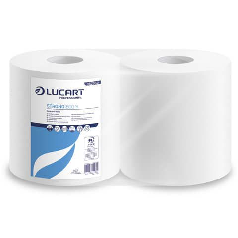 Asciugatutto Industriale Papernet Ecolabel - 800 strappi - 2 veli Conf. 2  rotoli - 407565