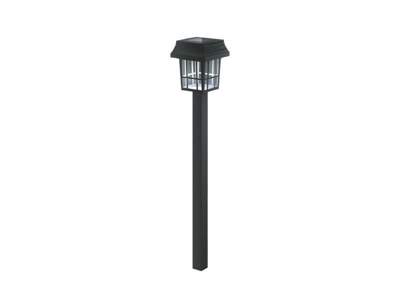 AIGOSTAR - B10202H5O - Faretto a led da esterno con pannello solare nero  100 w - 8433325285739