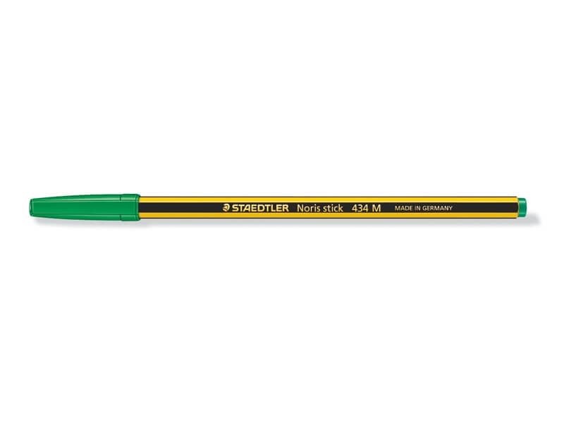 Penna a sfera Staedtler Noris Stick M 1 mm - tratto 0,35 mm rosso conf. da  20 - 434 02 a soli 15.65 € su
