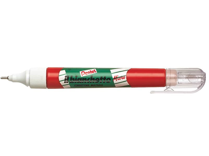 Correttore a penna Pentel Il Bianchetto Micro 12 ml - ZLC31-WI a soli 6.81  € su