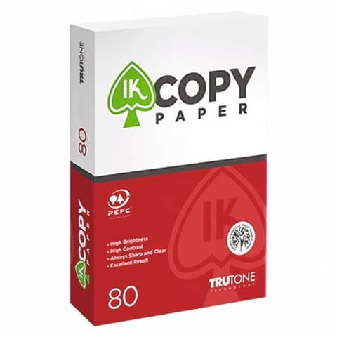 Carta A4 Fabriano Copy Life - riciclata - per stampanti e fotocopiatrici -  bianca - 80g/mq - conf. 5 risme