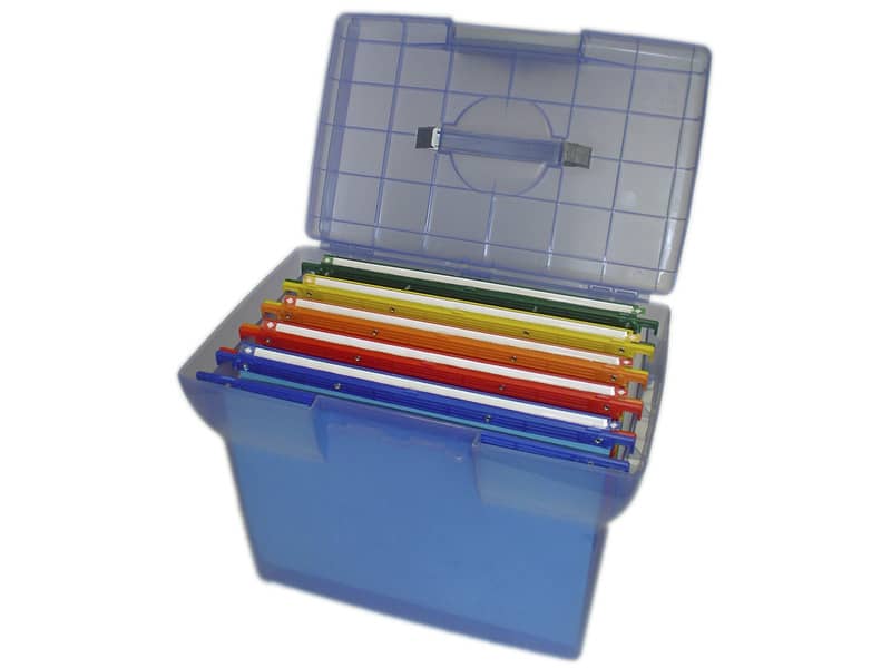 Supporto Per Cartelle Sospense King Mec Vogue 34x30x40cm - Organizer Per Scrivania O Armadio, Regolabile A4/Folio - Foto 6