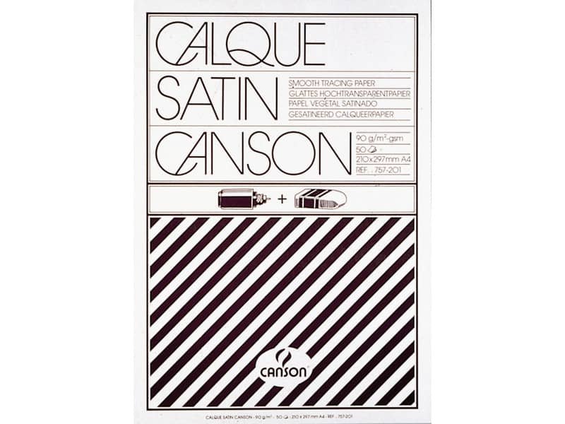Blocco da disegno CANSON carta millimetrata bianco/arancio 80 g/m² 10 fogli  A3 - C200005824 a soli 2.51 € su