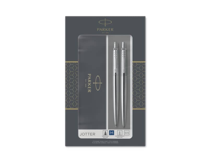 Penna a sfera Pelikan Jazz® Noble Elegance in cofanetto regalo tratto blu  fusto blu e