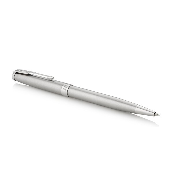 Duo Set Parker - penna a sfera Stainless Steel CT + penna stilografica  tratto M - inchiostro blu - conf. 2 pezzi a soli 40.09 € su