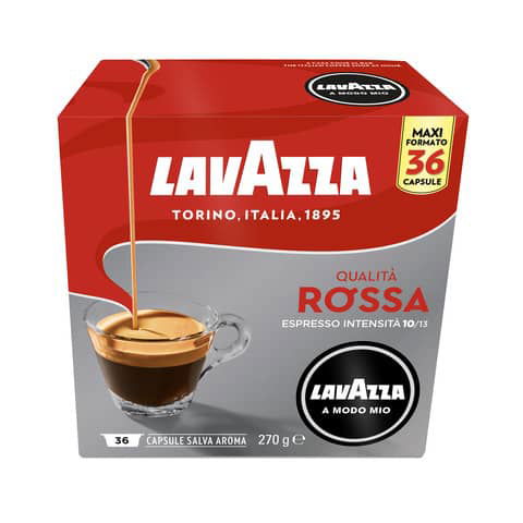 Gusto MARTS: 16 Capsule di Caffè Compatibili Lavazza A Modo Mio