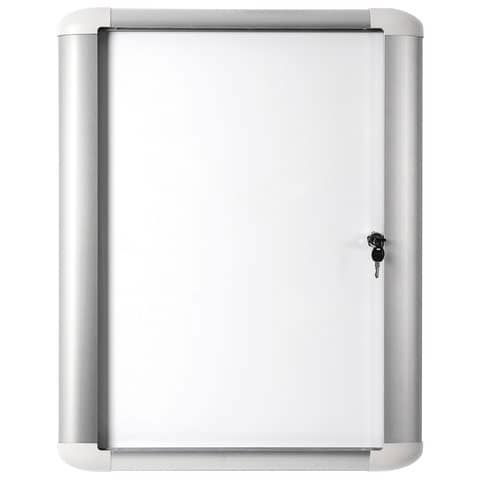 Bacheca in sughero Bi-Office Enclore con cornice in alluminio 6xA4  VT620101150 a soli 124.82 € su