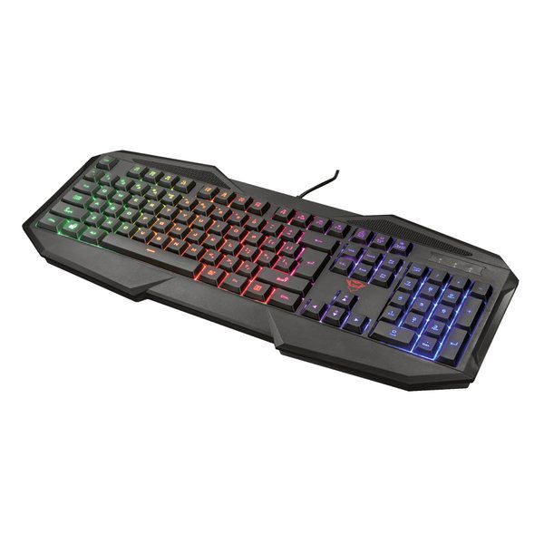 Tastiera e mouse gaming Trust GXT 838 Azor nero - luci a LED con modalità  di colore - 23483 a soli 46.76 € su