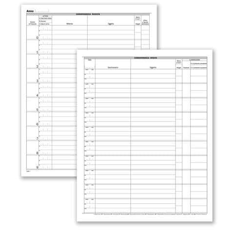 Registro Primanota cassa (entrate/uscite/partite fuori cassa) - 100 pagine  - 31x24,5 cm