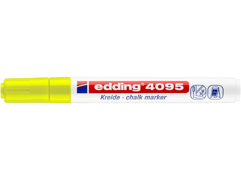 Marcatore a gesso liquido edding 4095 punta conica 2-3 mm bianco 4-4095049  a soli 4.51 € su