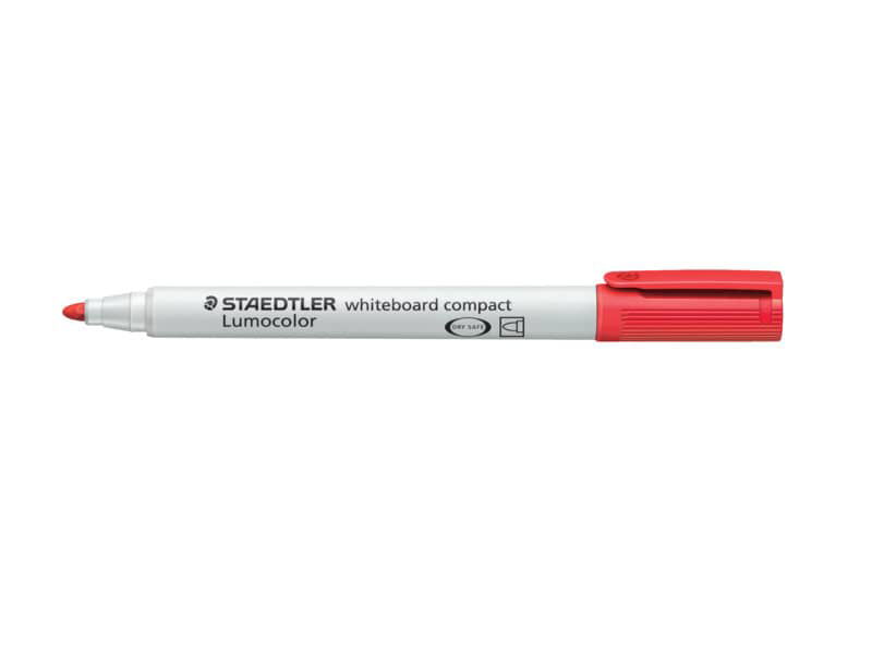 PENNARELLO PER LAVAGNA STAEDTLER LUMOCOLOR 351 ROSSO P.TONDA