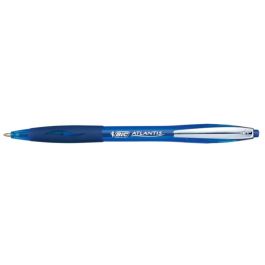 Penna a sfera a scatto BIC Atlantis Soft M 1 mm blu 902132 a soli 1.55 € su