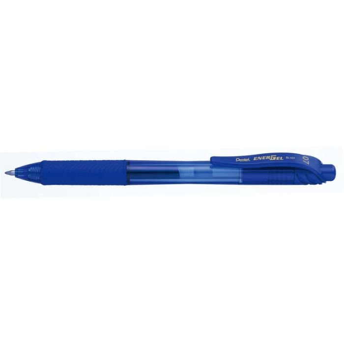 Penna roller a scatto Pentel EnerGel X 0.7 mm blu BL107-CX a soli 2 € su