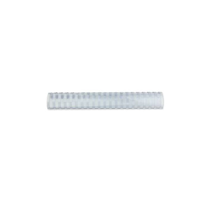 Dorsi plastici a 21 anelli GBC CombBind 45 mm A4 bianco - fino a 400 fogli  conf da 50 dorsi - 4028206 a soli 27.12 € su