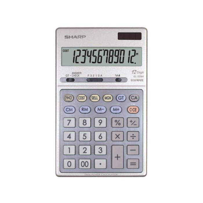 Calcolatrice da tavolo a 12 cifre
