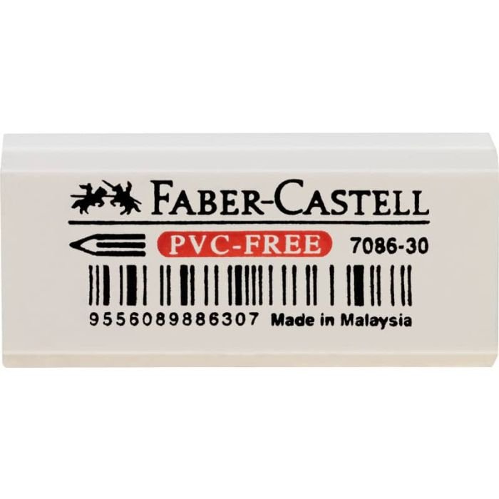 Gomma Faber-Castell 7086-30 per matita bianca 188730 a soli 0.65 € su
