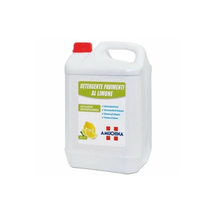 Detergente pavimenti Amuchina 5 L - profumo di limone 419794 a soli 17.07 €  su
