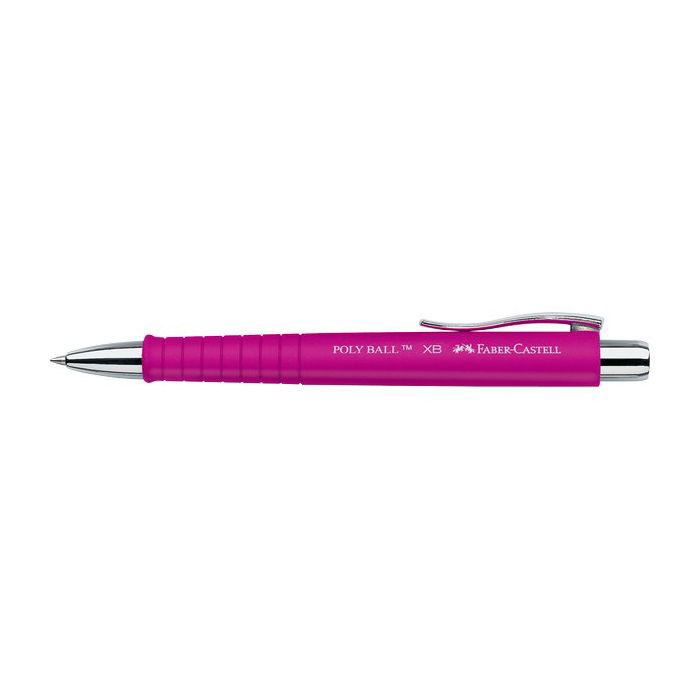 FABER-CASTELL Penna a sfera 0,7mm Poly Ball fusto rosa Faber Castell (CFZ  5) a soli 25.39 € su