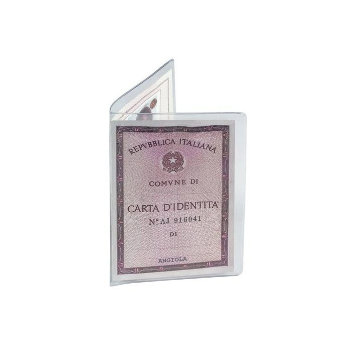 Custodia porta carta d'identità FAVORIT 16x11,5 cm trasparente