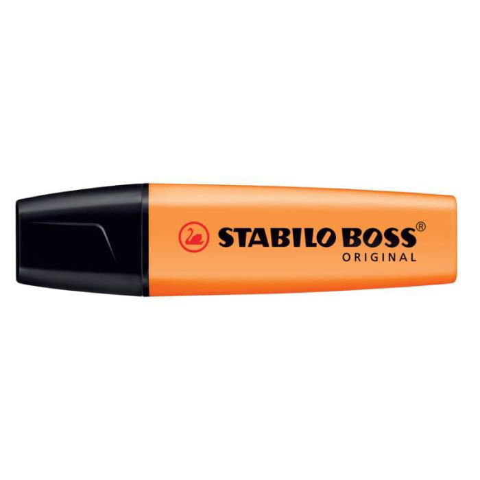 Evidenziatore Stabilo Boss Original 2-5 mm arancione 70/54 a soli 1.37 € su