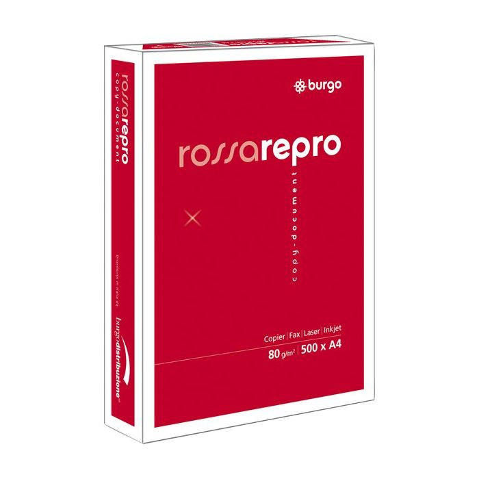 Carta per stampanti Repro Rossa Burgo A4 80 g/mq 104 µm 8133 (conf.5) a  soli 40.91 € su