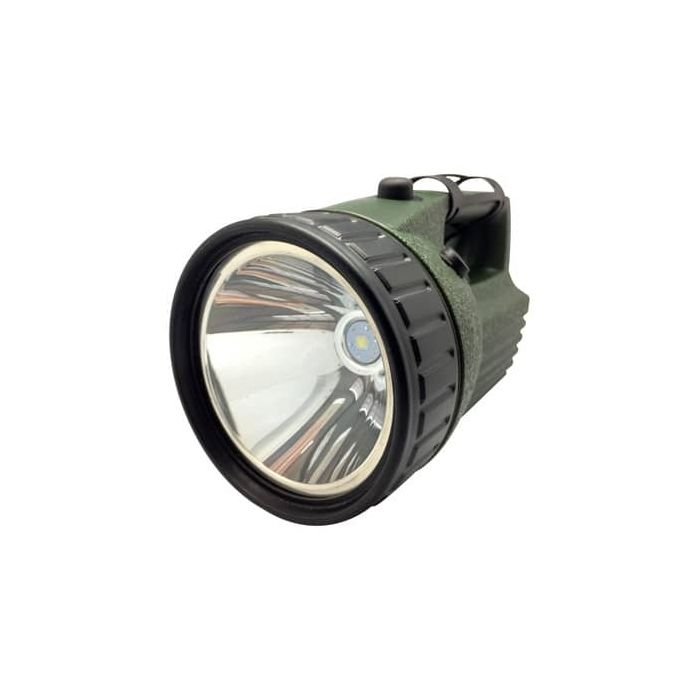 Torcia ricaricabile CFG Estreme Led waterproof IP44 LED 10W nero/verde Luce  quadra - EL041 a soli 60.9 € su