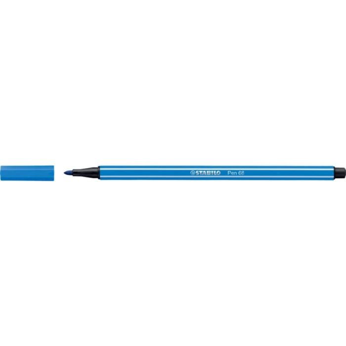 Pennarelli Stabilo Pen 68 1 mm blu scuro - 68/41 a soli 1.27 € su