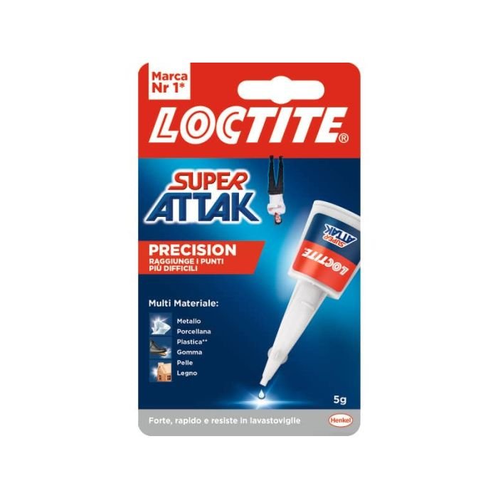 Colla Loctite Super Attak Precision 5 g. trasparente 2048079 a