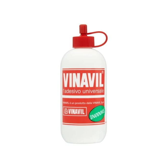 Colla VINIL 100 gr - Adesivo universale vinilico per carta, cartone, legno  e stoffa. Pritt Vinavil