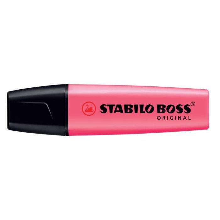 Evidenziatore Stabilo Boss Original 2-5 mm rosa 70/56 a soli 1.37 € su