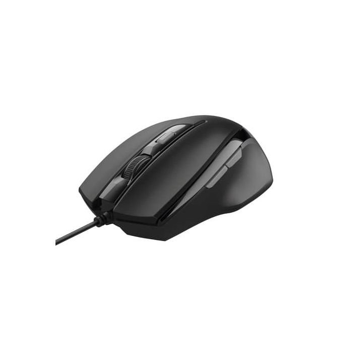 Mouse con filo Trust Voca Comfort 800-2400 dpi USB 2.0 nero - cavo 160 cm  23650