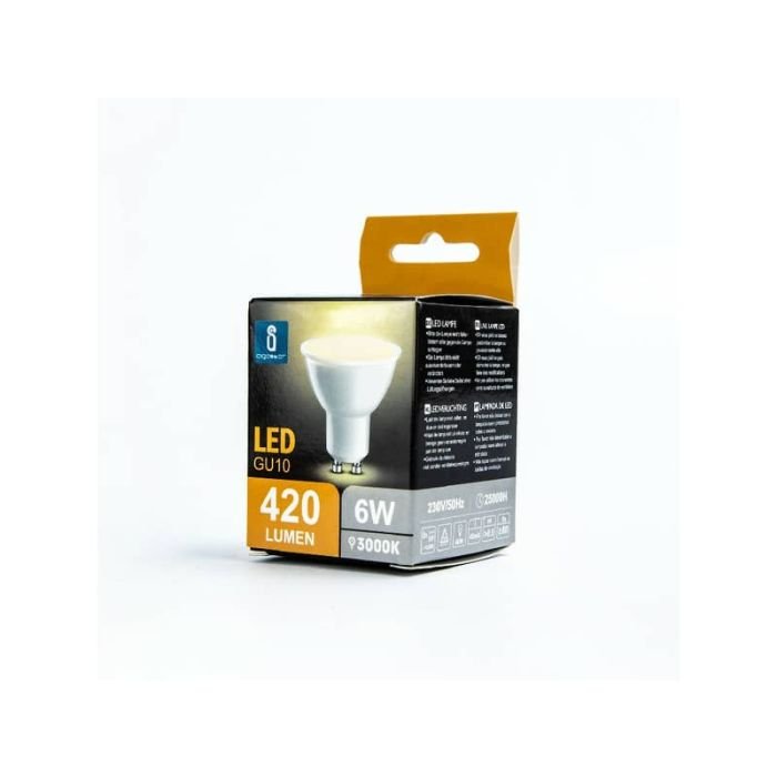 Lampadina LED GU10 6W - 480 lumen Aigostar luce calda B10107MQM a soli 1.68  € su