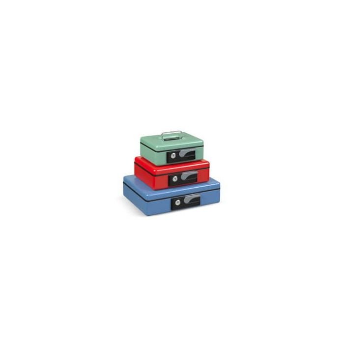 Cassetta portavalori Koala Deluxe 197x154x80 mm in acciaio blu 3413BL a  soli 26.64 € su