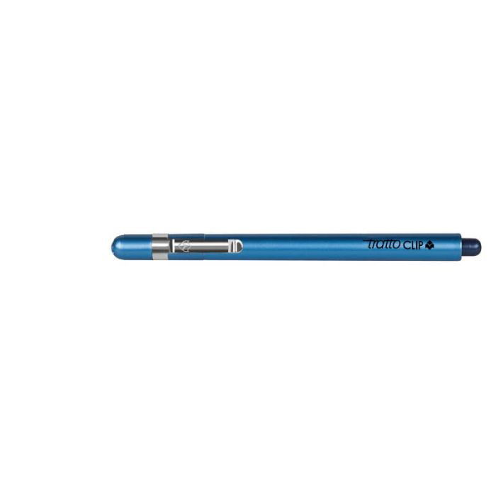 Penna a punta sintetica TRATTO Clip 0,8 mm blu 803801 a soli 2.17 € su