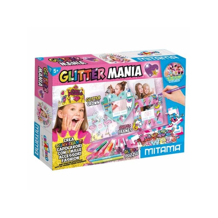 Glitter Mania Mitama pennarelli + accessori - colori assortiti 62528 a soli  25.02 € su