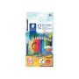 Matite colorate Staedtler Noris Club Aquarell 144 10 assortiti confezione da 12 pezzi - 144 10NC12