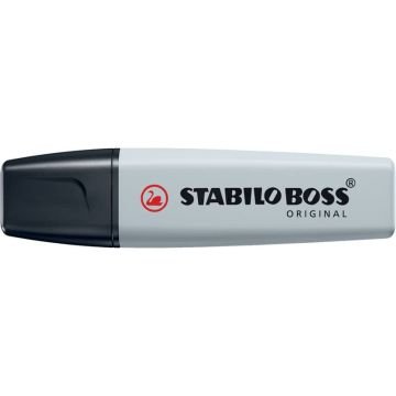 Evidenziatore Stabilo Boss Original Pastel 2-5 mm - grigio polvere 70/194