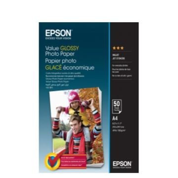 EPSON VALUE GLOSSY PHOTO PAPER A4 50