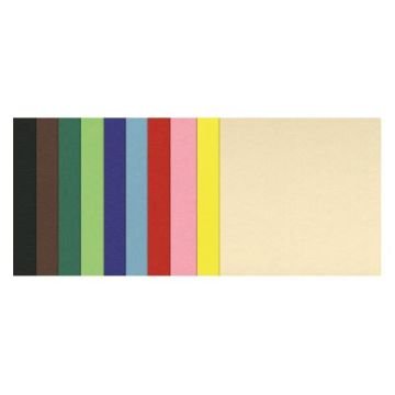 Cartoncini colorati Maxipack COLORLINE 70x100 cm 100 fogli 220 g/m² Lyra 10 colori assortiti - C31074S058