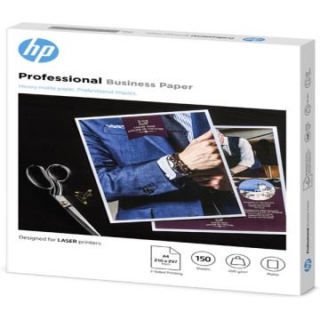 Confezione da 100 fogli carta fotografica HP opaca professionale A4/210 x 297 mm