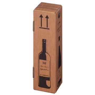 Scatole per bottiglie Wine Pack conf. 20 pz Bong una bottiglia 222103020