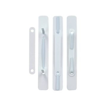 Fermafogli adesivi fastener Sei Rota con pressino bianco conf. 100 pz. - 620045