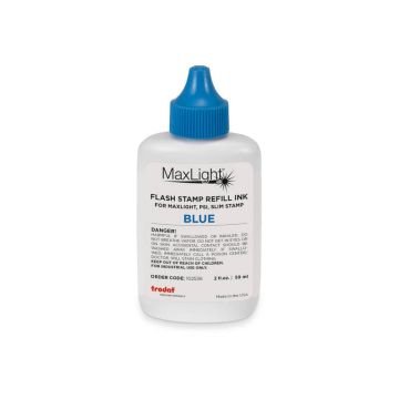 Inchiostro per timbri - MaxLight REFILL 59 ml Trodat blu 102536