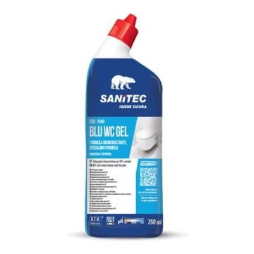 Detergente disincrostante SANITEC Blu WC Gel 750 ml - 1940